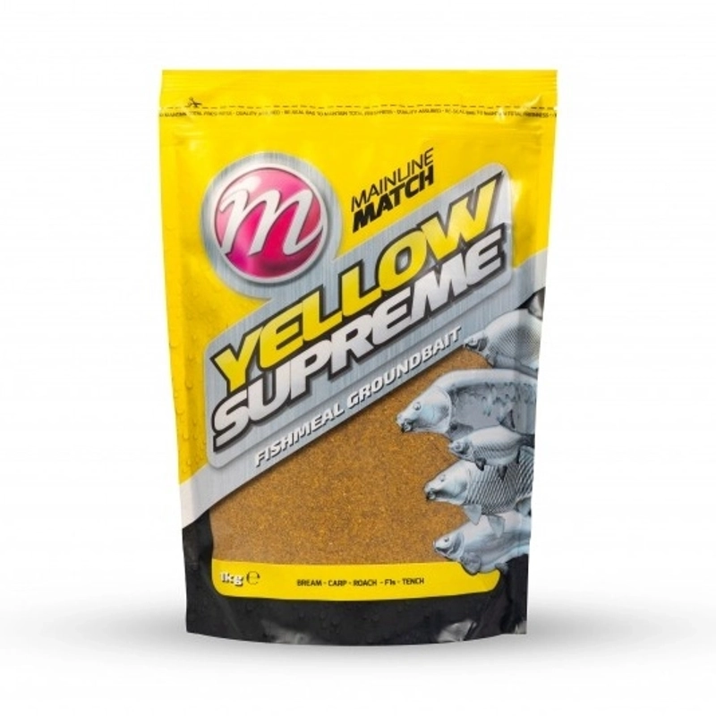 Mainline Match Yellow Supreme Groundbait 1kg